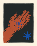 Sternzeichen Jungfrau Poster – Modern Folk