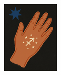Sternzeichen Schütze Poster – Modern Folk